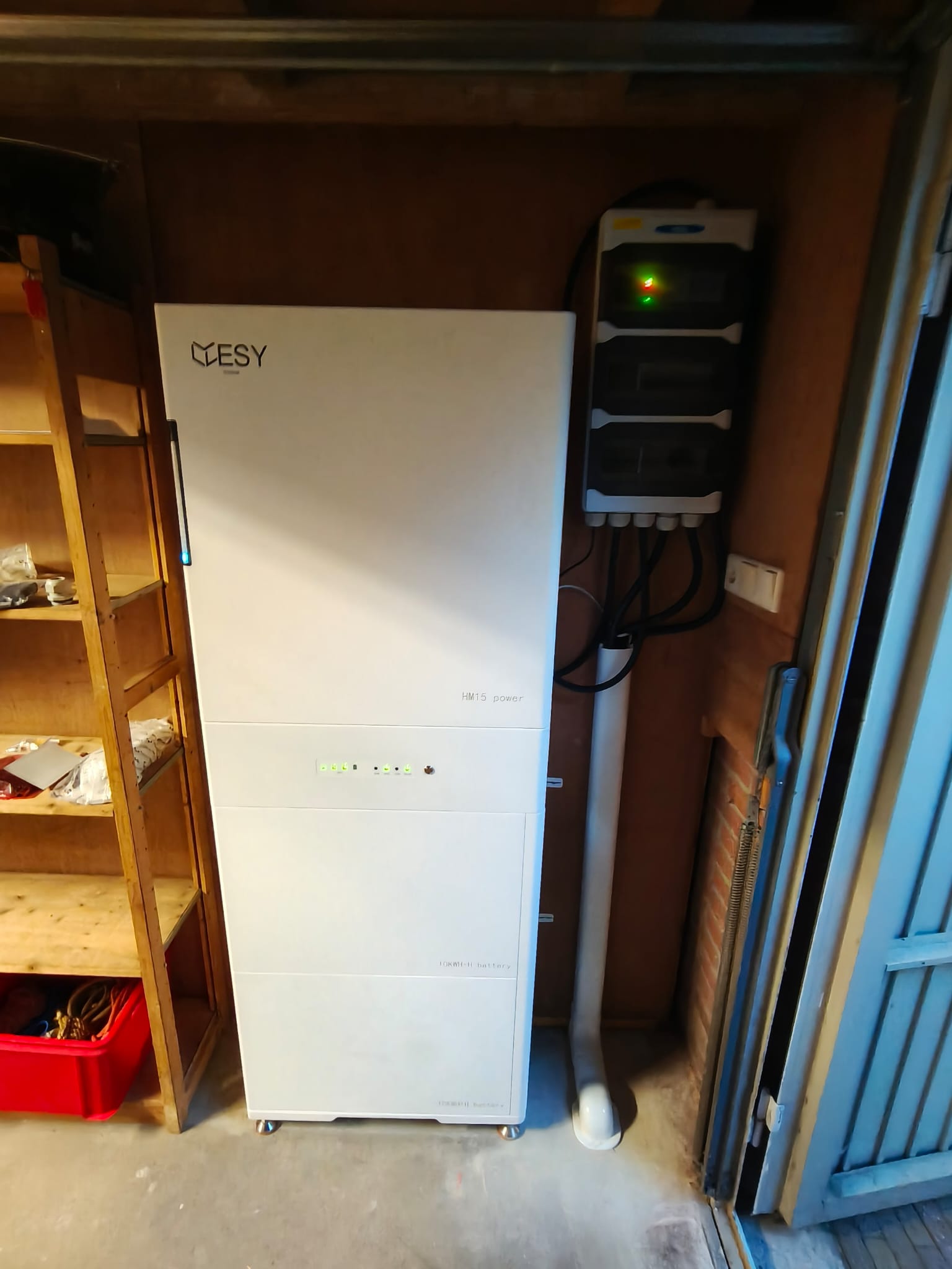ESY HM15 In Garage Geplaatst